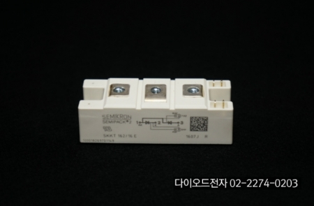 [판매중] SKKT162/16E (162A 1600V , SCR MODULE) / SCR / SEMIKRON