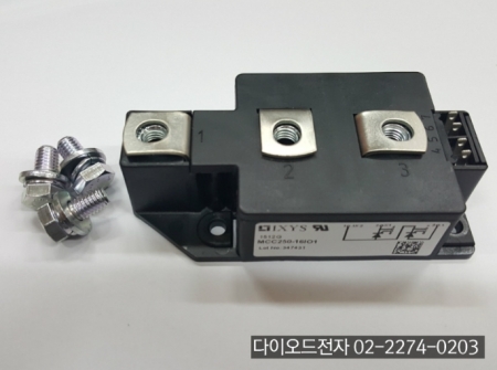 [판매중] MCC250-16io1B / MCC250-16i01B / (250A 1600V , SCR MODULE) / SCR / IXYS