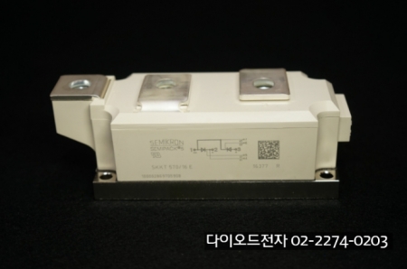 [판매중] SKKT570/16E (570A 1600V , SCR MODULE) / SCR / SEMIKRON