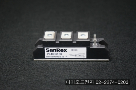 [판매중] PK40FG80 / PK40FG160 / (40A 800V , 40A 1600V) / SANREX SCR MODULE / SANREX / SCR