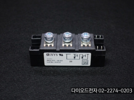 [판매중] MCC200-16io1B / MCC200-16i01B / (162A 1600V , SCR MODULE) / SCR / IXYS