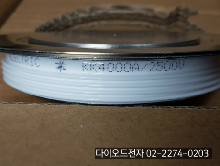 [판매중] KK4000A2500V / KK4000-25 / KK4000A-25 / 고속 고전압 고전류 디스크타입 SCR / 고속 디스크타입 SCR / DISK SCR / SCR /