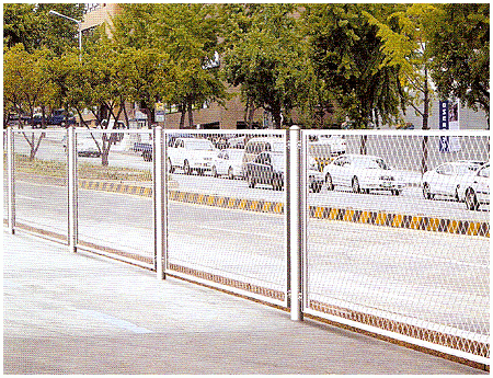 P.C.V.코팅철망휀스