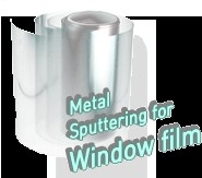 Metal Sputterring for Window film