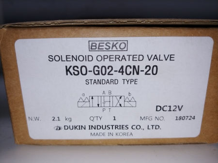 SOLENOID VALVE  KSO-G02-4CN-20 (BESKO)