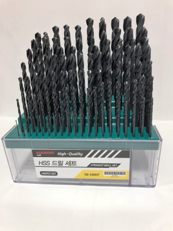(HANDO) HSS드릴 세트(100PCS)