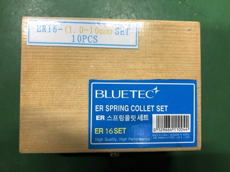 블루텍 ER16 스프링콜릿 세트 10PCS(피스)