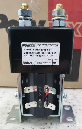 SCR200D48SS1/우리산전/POWNIX/WOORIINDUSTRIAL/DC CONTACTOR/DC마그네트/DC컨덕터