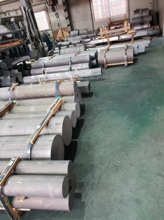 알루미늄 대형 봉재 ~535mm 까지,  절단판매