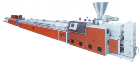 이형압출기(우드플라스틱 압출라인)