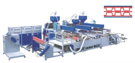 에어캡(뽁뽁이)압출기계라인