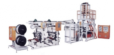 더블지퍼,컬러다이스압출기계라인