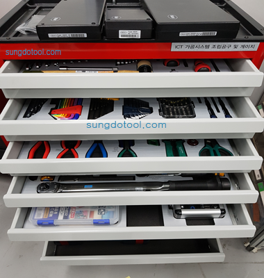 서랍형 공구함 주문제작