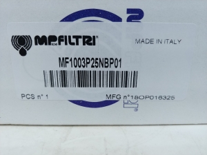 RETURN FILTER ELEMENT ( M.P FILTRI )