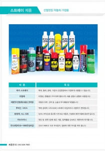 산업용 스프레이제품