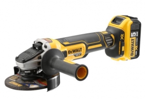 18V/ 5.0Ah BL 충전 그라인더 - 슬라이더 스위치