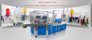 AUTOMATIC 1ML - 2000ML PP PE PS plastic bottle machine