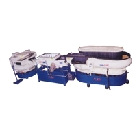 연속식 진동연마 건조자동화