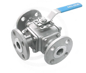 4-way ball valve