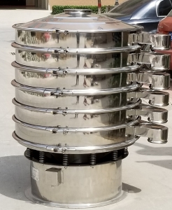 원형선별기 5단, 진동채, 바이브레이팅 스크린, 트위스트스크린, 진동스크린