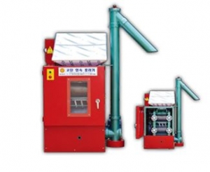 고추기계 2단 로라기 (승강기부착형)