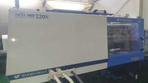 우진 220톤 하이브리드 중고사출기