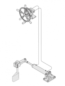 유압 수동 조타 시스템
