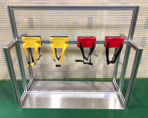 앞뒤 일반형 4구용 가스용기 거치대