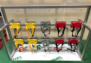 앞뒤 상하더블 일반형 5구용 가스용기 거치대