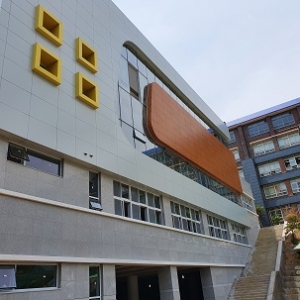 고밀도 목재패널 사동초등학교