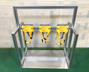 앞뒤 일반형 3구용 가스용기 거치대