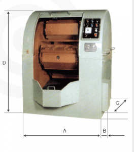 원심유동 연마기