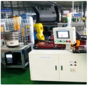 나사산 가공/검사기 Robot Line