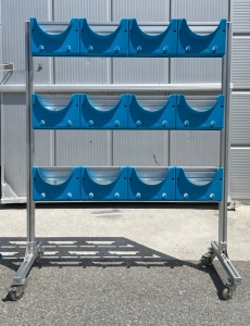 안전모걸이대 (12구용),  안전모거치 보관