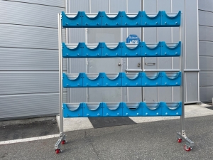 안전모걸이대 24구용,  안전모거치 보관