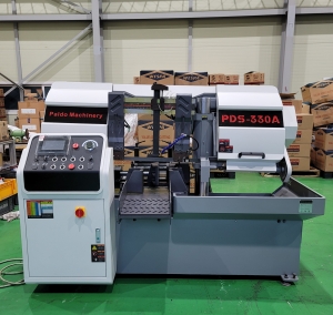 (주)팔도기계 CNC 고속 밴드쏘 PDS330A 자동톱기계