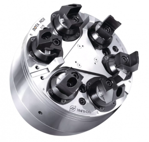 관통 구멍 미포함 6죠 파워 척