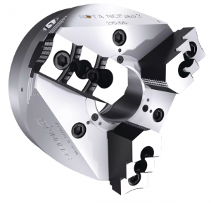 관통 구멍 및 원심력 보정 포함 3죠 파워 척
