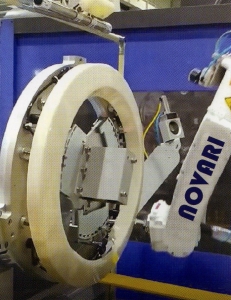 플라스틱 사출물 Burr 제거 자동화장비(NOVARI)