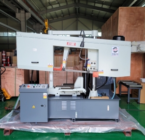 더블칼럼 반자동 밴드쏘 톱기계 PDS4240