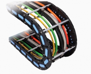 KJSR타입 케이블체인 플라스틱 알루미늄 혼합형