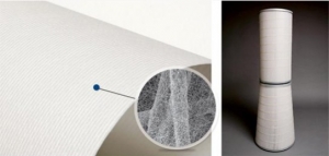 Gas turbine filter media