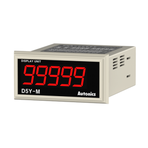 디스플레이 유닛  - 판넬 취부형 5digit 디스플레이 유닛
