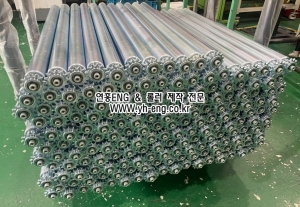 1열 강제 구동 컨베어롤러 (스프라켓 롤러)