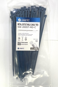 금속검출타이 200*4.8mm 식품용타이