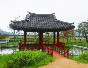 PO-100-1 전통누각단청정자