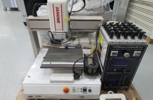 JANOME 디스펜서, 자동화로봇장비, 3축 자동화 데스크탑 디스펜서, 정밀도포 디스펜서, Dispenser